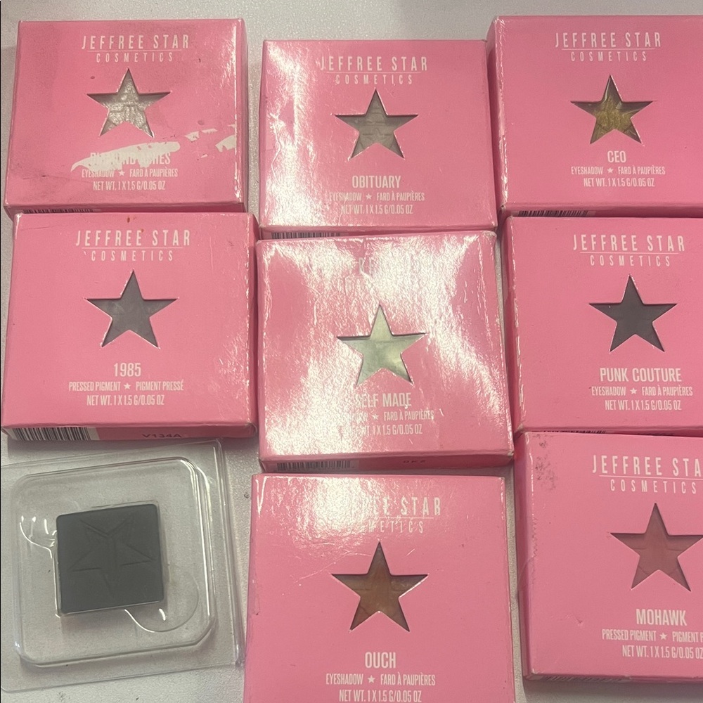 Jeffree Star Eyeshadow Set - Pink, Gold, Black